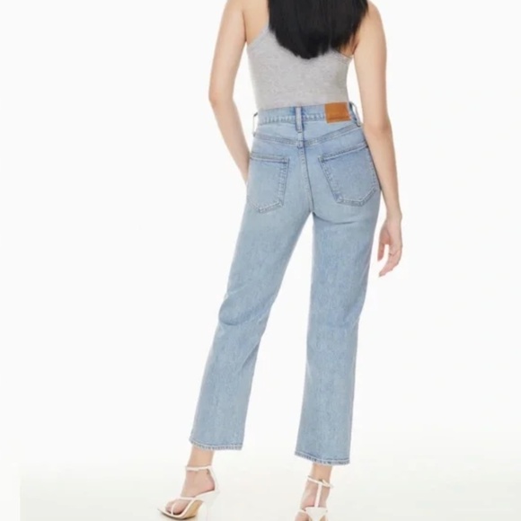 Denim Forum Arlo High Rise Straight Jeans - 25 - Picture 3 of 17